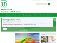 Tablet Screenshot of mtd.de