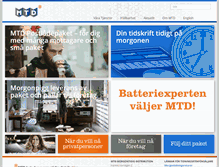 Tablet Screenshot of mtd.se
